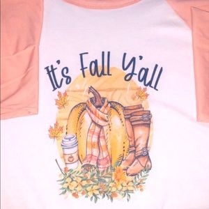 “super soft “It’s Fall Y’all” Ragland tees